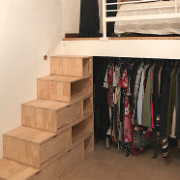 Block staircase 150cm - Gross