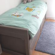 MAXI 90x200 trundle bed + drawers - Gray